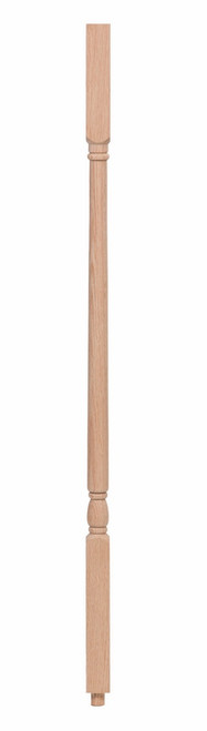 Traditional Square Top Plain Baluster Poplar 5141-POP-31