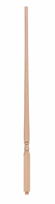 Traditional Taper Top Plain Baluster Hard Maple 5015-HM-36