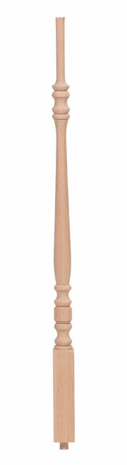 Hampton Taper Top Plain Baluster Hard Maple 5300-HM-36