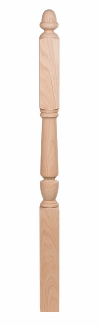 Shenandoah Plain 13" Block Top Newel Post Brazilian Cherry 3046-P-BC