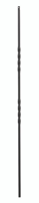 Iron Baluster 2 Twists Oil Rubbed Copper 2TW44-ORC