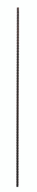 Iron Baluster Gothic Satin Black M14344-SB