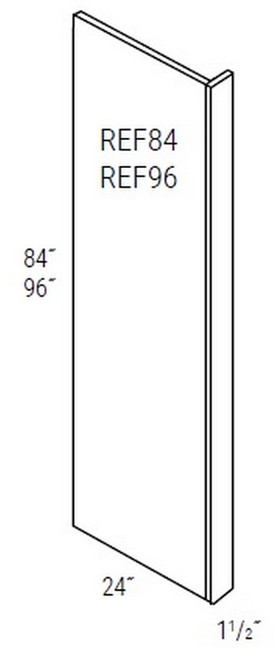 JSI Craftsman Amesbury Mist Recessed Kitchen Cabinet REF96-AMR