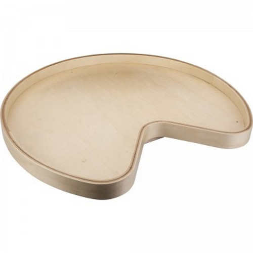 Hardware Resources - 32" Kidney Banded Lazy Susan with Swivel Preinstalled 9" Steel Swivel - BLSK32-S