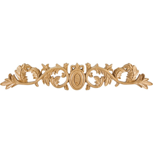 Hardware Resources - ONL-09-20ALD - Hand Carved Acanthus & Egg Onlay - Alder