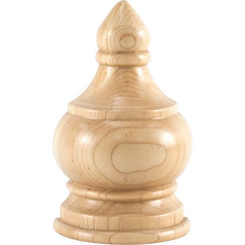 Hardware Resources - TF2ALD - Transition Finial for Use With 2" Moulding - Alder