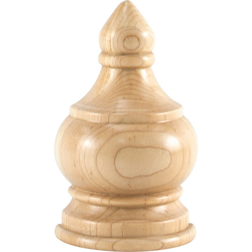 Hardware Resources - TF2OK - Transition Finial for Use With 2" Moulding - Oak