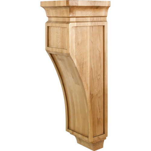 Hardware Resources - CORO-3CH - Mission Style Corbel - Cherry