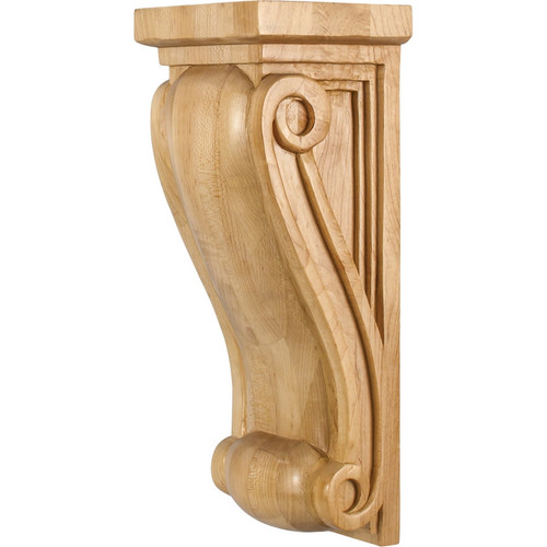 Hardware Resources - COR17-2MP - Medium Neo Gothic Traditional Corbel - Hard Maple