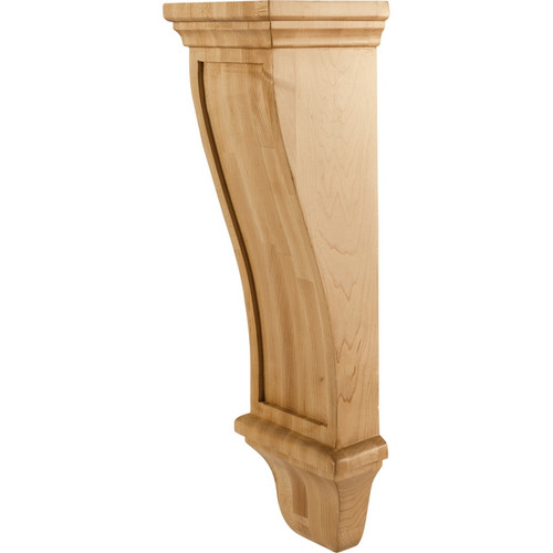 Hardware Resources - COR19-3RW - Renaissance Corbel - Rubberwood