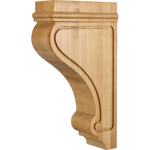 Hardware Resources - COR26-2CH - Transitional Arts & Craft Corbel - Cherry