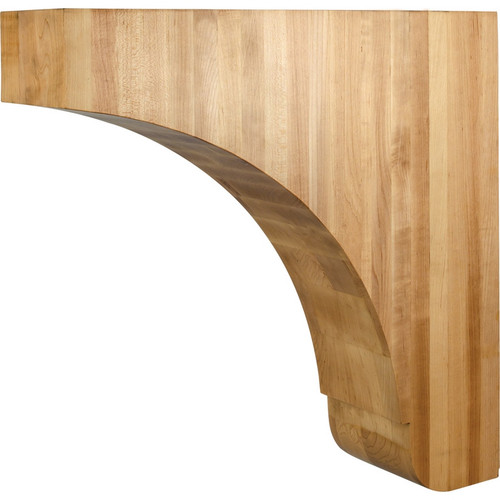 Hardware Resources - COR32-3HMP - Transitional Vent Hood Corbel - Hard Maple