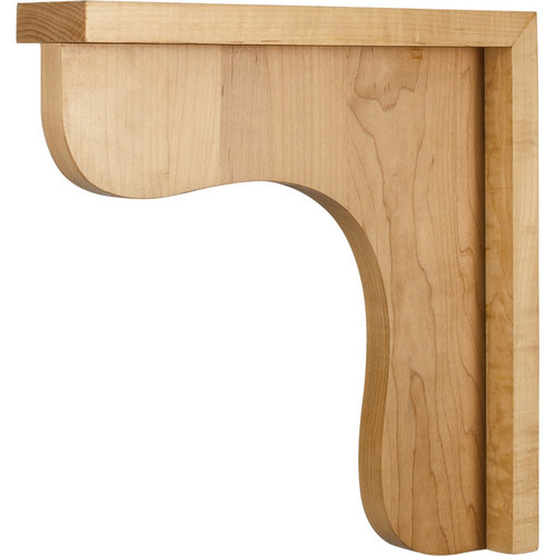 Hardware Resources - COR8-2WB - Traditional White Birch Bar Bracket - White Birch