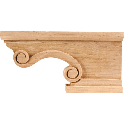 Hardware Resources - PFR2-MP - Pedestal Foot Right - Hard Maple