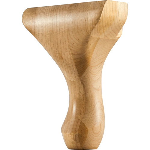 Hardware Resources - WLC65MP - Center Queen Anne Leg - Hard Maple