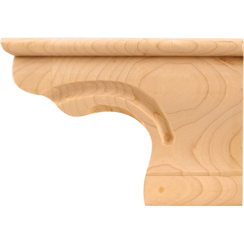 Hardware Resources - PFR-B-RW - Pedestal Foot Right - Rubberwood