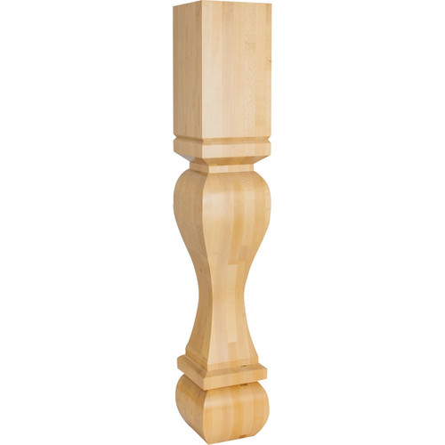 Hardware Resources - P13-ALD - Solid Alder Square Island Post - Alder