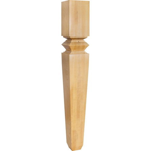 Hardware Resources - P34-5CH - Modern Classic Cherry Post (Island Leg) - Cherry