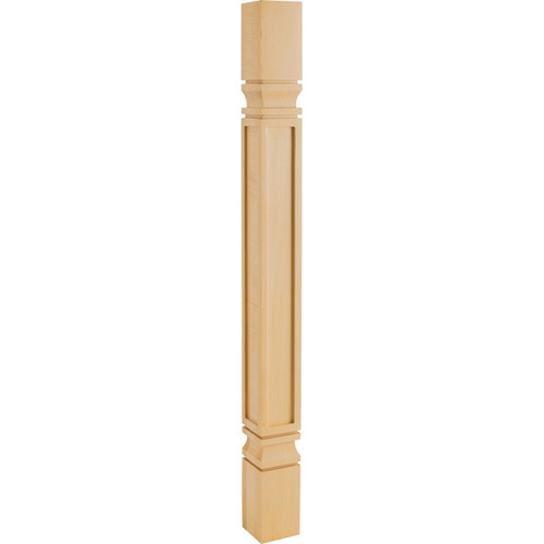 Hardware Resources - PS-9-3MP - Square Mission Post - Hard Maple