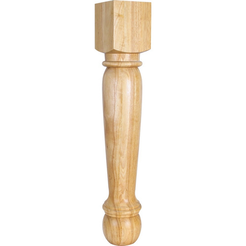 Hardware Resources - P26-2RW - Traditional Post - Rubberwood