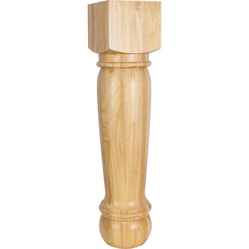 Hardware Resources - P26-3RW - Traditional Post - Rubberwood