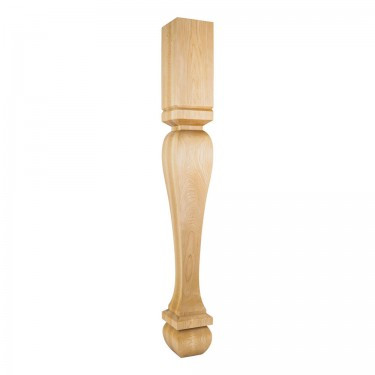 Hardware Resources - P13-5-42-CH - Traditional Island Post - Cherry