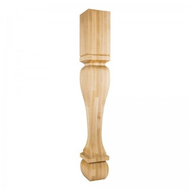 Hardware Resources - P13-6-42-ALD - Traditional Island Post - Alder