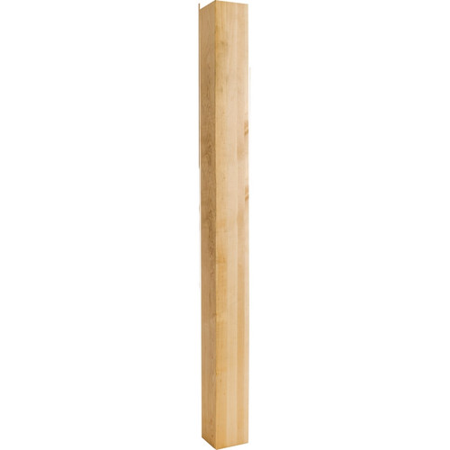 Hardware Resources - P42-42RW - Square Rubberwood Post - Rubberwood