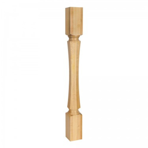 Hardware Resources - P70-RW - Hexagonal Post - Rubberwood