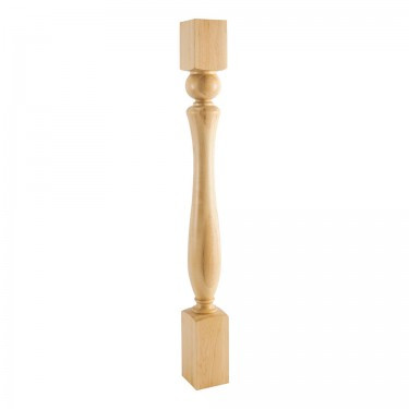 Hardware Resources - P81-RW - Turned Post - Rubberwood