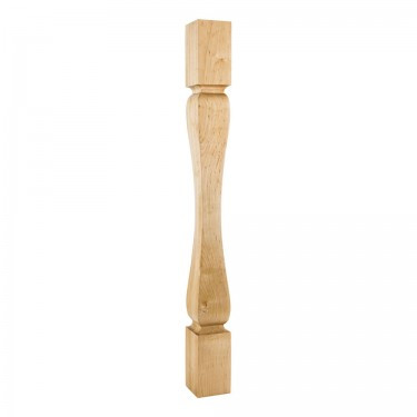 Hardware Resources - P82-ALD - Turned Transitional Post - Alder