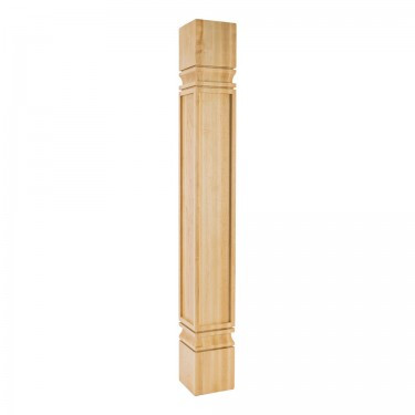Hardware Resources - PS-9-5-42-RW - Mission Post - Rubberwood