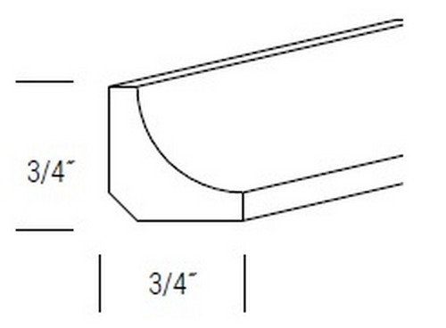 JSI Cabinetry Amesbury White Recessed Kitchen Cabinet - ICM8-AWR