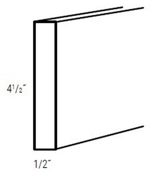 JSI Cabinetry Amesbury White Recessed Kitchen Cabinet - TK8-AWR