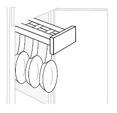 JSI Cabinetry Amesbury White Recessed Kitchen Cabinet - GLDPULL-AWR