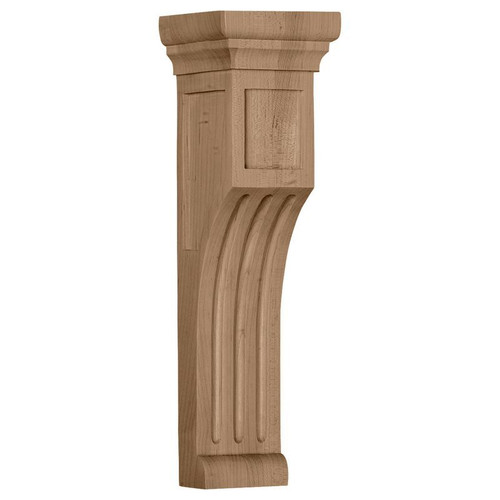 Ekena Millwork Corbel - Alder - COR04X04X14REAL