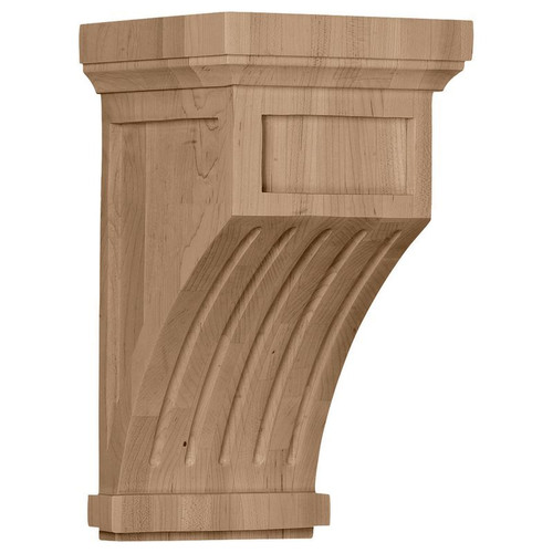 Ekena Millwork Corbel - Cherry - COR07X07X13FLCH