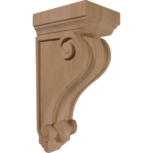 Ekena Millwork Corbel - Rubberwood - CORW06X08X16DERW