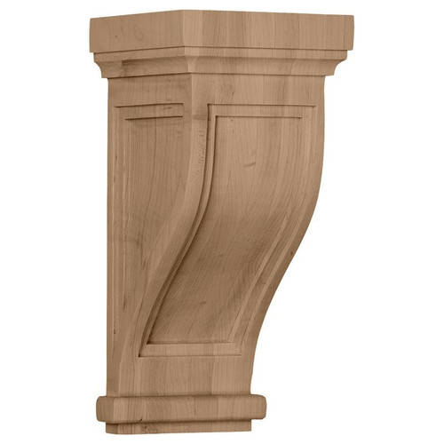 Ekena Millwork Corbel - Rubberwood - COR06X06X14TRRW