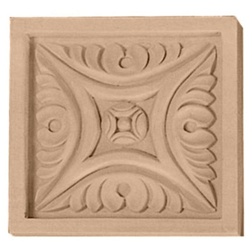 Ekena Millwork Rosette - Alder - ROS05X05X01MDAL