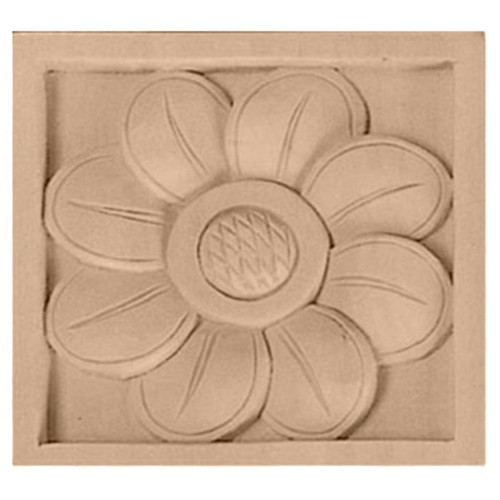 Ekena Millwork Rosette - Cherry - ROS05X05SFCH