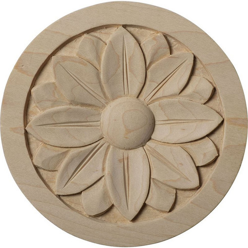 Ekena Millwork Rosette - Cherry - ROS05X05BECH