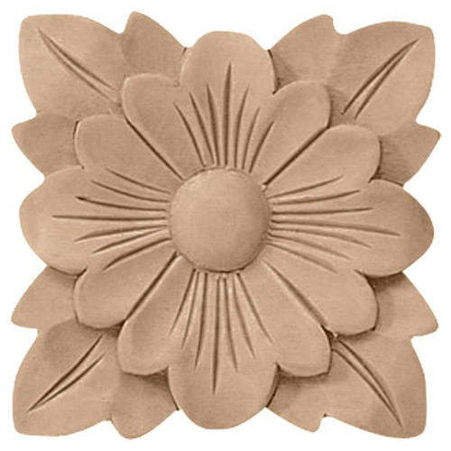 Ekena Millwork Rosette - Cherry - ROS03X03SPCH