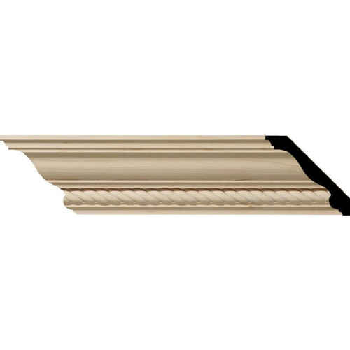 Ekena Millwork Crown Moulding - Alder - MLD03X03X05ADAL