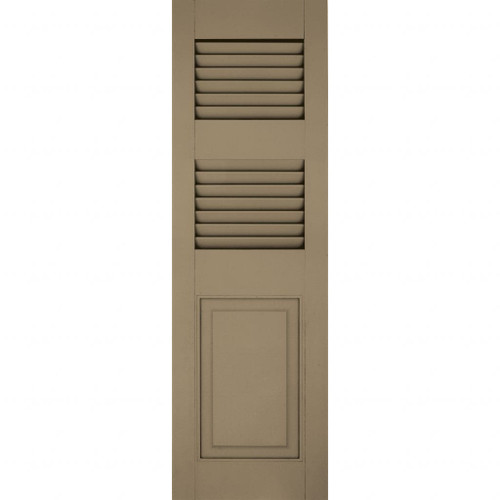 Atlantic Premium Shutters Architectural Collection - Combination Additional Rail