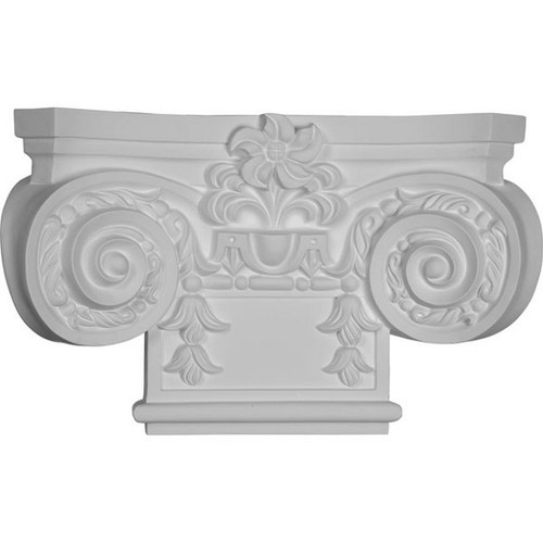 Ekena Millwork Capital - Primed Polyurethane - CAP16X10X04EM