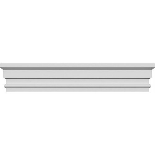 Ekena Millwork Crosshead - Primed Polyurethane - CRH06X59PN-3
