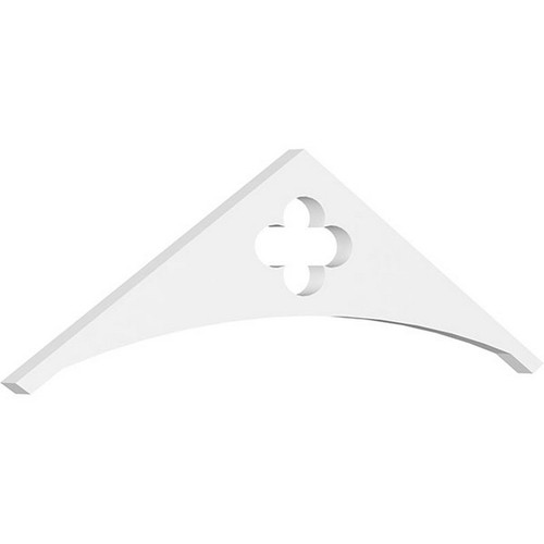 Ekena Millwork Pitch Turner Gable Pediment - Primed Polyurethane - GPP036X011X100TUR