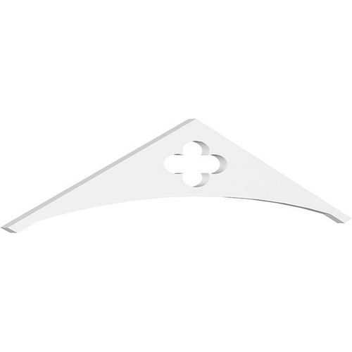 Ekena Millwork Pitch Turner Gable Pediment - Primed Polyurethane - GPP048X010X100TUR