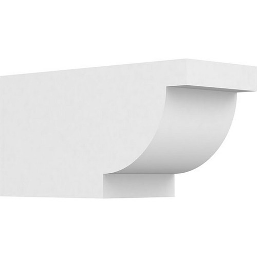 Ekena Millwork Standard Alpine Rafter Tail - Primed Polyurethane - RFTP05X06X12ALP